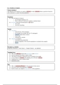 Statistics for Life Sciences - Chapter 1: Statistics and Samples