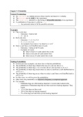 Statistics for Life Sciences - Chapter 5: Probability