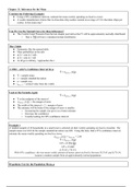 Statistics for Life Sciences - Chapter 11: Inferences for the Mean