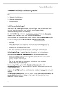 samenvatting Belastingrecht 11e druk 