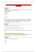 Advanced Pathophysiology Complete Practice Questions and Answers2020  Question 1 0 / 2 pts Clinical manifestations of mild to moderate splenomegaly and hepatomegaly, bronze-colored skin, and cardiac dysrhythmias are indicative of which anemia? Correct Ans