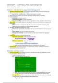 RSM IBA Operations Management (BT1114) - Full Summary (lectures and readings)