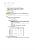 RSM IBA Innovation Management (BT2106) - Full Summary (lectures and readings)