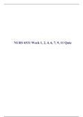 NURS 6531N Week 1 Quiz, NURS 6531N Week 2 Quiz, NURS 6531N Week 4 Quiz, NURS 6531N Week 6 Quiz, NURS 6531N Week 7 Quiz, NURS 6531N Week 9 Quiz, NURS 6531N Week 11 Quiz (Latest-2020 / 2021 )