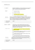 NR 508 Week 1 Quiz, Week -2 Quiz, Week -3 Quiz -Answer-(Multiple Versions), Verified And Correct Answers, Chamberlain College of Nursing