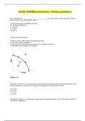 ECON 1002H Microeconomics - Practice questions 2 2021 questions and answers