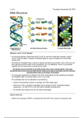 Class notes introduction to biology (BIOL-1506) Biology, ISBN: 9780176718886