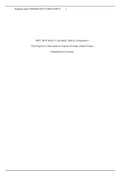 HIST 405N Week 5 Case Study: Who Is a Progressive The Progressive Movement of America Towards a Better Future Chamberlain University