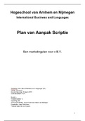 Voorbeeld plan van aanpak strategisch marketingplan betreden Duitse markt