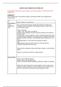 NR 511 WEEK 2 SNAPPS ORAL PRESENTATION TEMPLATE