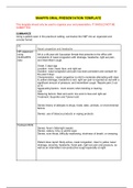 NR 511 WEEK 2 SNAPPS ORAL PRESENTATION TEMPLATE