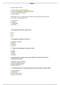 MANAGEMENT 1202 Eng Geo_3 QUASTIONS AND ANSWERS WITH 100% PLEASANT ANSWERS