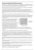 Economie samenvatting wereldeconomie (h.1 t/m h.4) lweo vwo