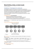 Samenvatting Praktijkgericht onderzoek in bedrijf, ISBN: 9789046905654  Bedrijfskundig Onderzoek (OND 1)