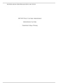  HIST 405N Week 3 Case Study: Industrialization Industrialization Case Study  Chamberlain College of Nursing 