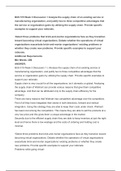 BUS 515 Week 3 Discussion 1Â Analyze the supply chain of an existing service or manufacturing organization, and justify two to three competitive advantages that the service or organization gains by utilizing the supply chain. Provide specific examples to 