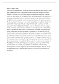 Bus 415 Week 1 DQ1   What is a businessâ€™s obligation to build an ethical culture and balance its desire for profit with ethical responsibilities to employees, customers, society, and the environment?   Building a business with ethical culture where empl