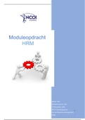 Moduleopdracht HRM nieuwe versie! Cijfer 9