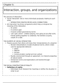 Chapter 5 Interaction, Groups, and Organizations