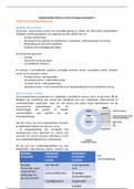 Samenvatting Duitse en Oost-Europese economie