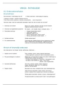 Samenvatting VRH2A: Pathologie (B. Vlaeminck)