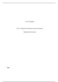 IT332 Unit6 Assignment2.docx    Unit 6 Assignment  IT332 “ Principles of Information Systems Architecture   Purdue Global University     Goals  When I decided to finally start my degree and pursue my college education, I did not have many goals coming int