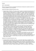 unit 4 discussion.docx    HU245  UNIT 4 DISCUSSION  What are the arguments for and against euthanasia and physician assisted suicide? Is it morally justifiable in some situations?  Arguments Against Allowing Someone to Die  ï‚·Abandonment of Patients “The