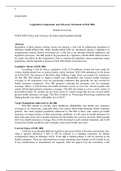 Week 4 AssgnNURS 6050.docx  NURS 6050  Legislation Comparison, and Advocacy Statement of H.R 1884  Walden University  NURS 6050: Policy and Advocacy for Improving Population Health  Abstract  Regardless of their practice setting, nurses are playing a vita