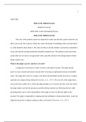 WK3AssgnsJ.doc  CRJS 3002  Roles in the Judicial System  Walden University  CRJS 3002: Courts and Judicial Process  Roles in the Judicial System  The roles of the judicial system are important to make sure that the system works the way that it was set up.