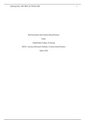 Hip Precautions and Evidence-Based Practice / NR505 Week 7 Paper / NR505: Advanced Research Methods: Evidence-Based Practice (Answered) spring 2020.