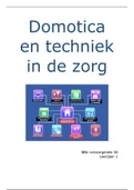 Domotica en techniek in de zorg