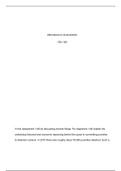  alternatives to incarceratiion  1 .docx   Alternatives to Incarceration   CRJ 180  In this assignment I will be discussing several things. For beginners I will explain the underlying historical and economic reasoning behind the quest to committing juveni