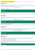 MATH 225N Week 4 Quiz (Aug Session)