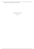  Week 2   Accounting Ethics Case Study.docx   Accounting Ethics Case Study  ACC 497  Accounting Ethics Case Study  Honesty and fairness are a large concern when it comes to investors in the financial world. This is why The Sarbane Oxley Act of 2002 was im