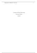  Week 1 Assignment NSG 486.docx  Community and Public Health Nursing  University of Phoenix  NSG 486  Community and Public Health Nursing  Community health nurses are valuable players in the healthcare field due to the fact that they can provide care to t