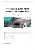 Digitalisering 65+ SJD  (cijfer: 7.8!)