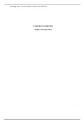  Unit 8 Assignment.docx   Leadership Communications  Purdue University Global    Communication is critical for leadership success, but most leaders dont communicate or collaborate well because of pride, lack of transparency, and lack in trusting. Leadersh