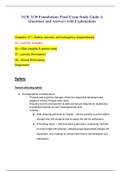 NUR 3130 Foundations Final Exam Study Guide 4,