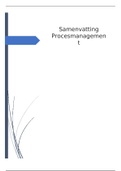 Samenvatting Procesmanagement 