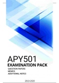 APY1501  EXAM PACK