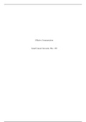 Effective Communication.edited.docx    Effective Communication  Grand Canyon University: Min - 430  I agree with the pastor of this article when he states that in his œExperience has been preaching of God's word to a local congregation there is a direc