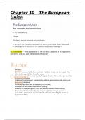 AQA Politics Paper 1 The EU Revision and Essay Plans