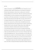 Social Inequality Essay OM.docx    SOC-220  Social Inequality  Addiction can discriminate, it especially hits harder to those who are already down or who are experiencing a downfall. Addiction can affect the poor in more disastrous ways than the rich. Wit