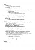 Class notes Intermediate Macroeconomic Theory and Policy (ECON305) 