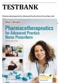 Test Bank - Pharmacotherapeutics for Advanced Practice Nurse Prescribers, 6th Edition (Woo, 2024), Chapter 1-57 | All Chapters