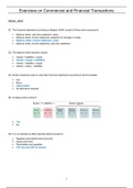 IEFR - Internal and External Finncial Reporting (exercises) - Bridging MBA - KUL 