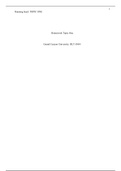 Topic 1.docx    Homework Topic One  Grand Canyon University: HLT-306V  Question 1  œCompliance is defined as the degree to which the patients actual regime matches that prescribed to him by the healthcare provider (Dutt, 2017).  This includes medication,