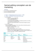 Samenvatting Concepten van de Marketingcommunicatie 