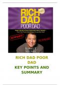 Summary Rich Dad Poor Dad -  Personal finance