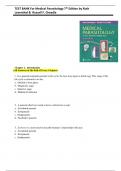 Test Bank For Medical Parasitology 7th Edition by Ruth Leventhal & Russell F. Cheadle , ISBN: 9780803675797 | Complete Guide A+